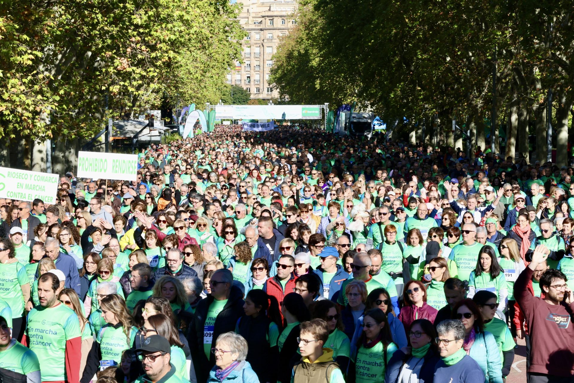 Las imágenes de la Marcha contra el Cáncer 2025