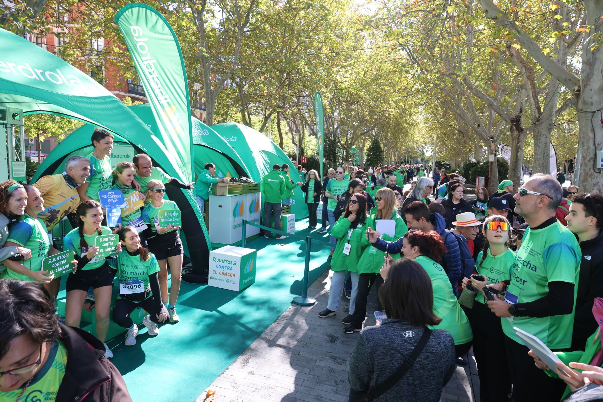 Las imágenes de la Marcha contra el Cáncer 2025