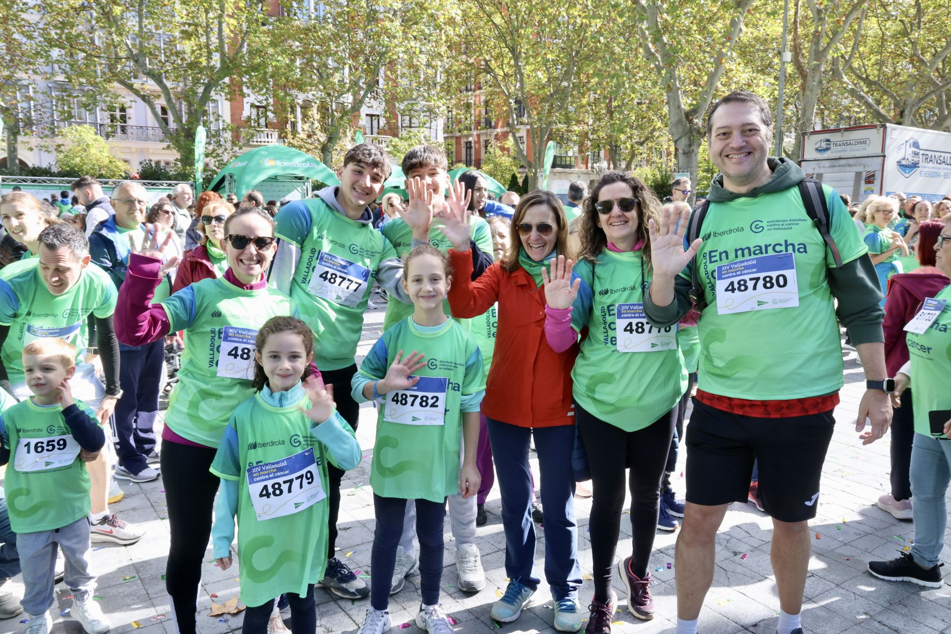 Las imágenes de la Marcha contra el Cáncer 2025