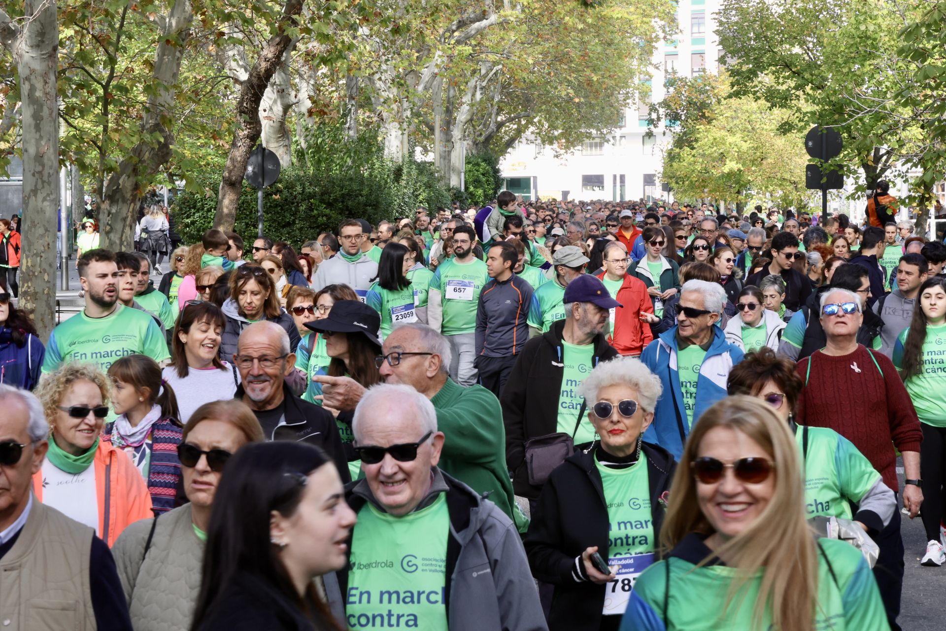 Las imágenes de la Marcha contra el Cáncer 2025