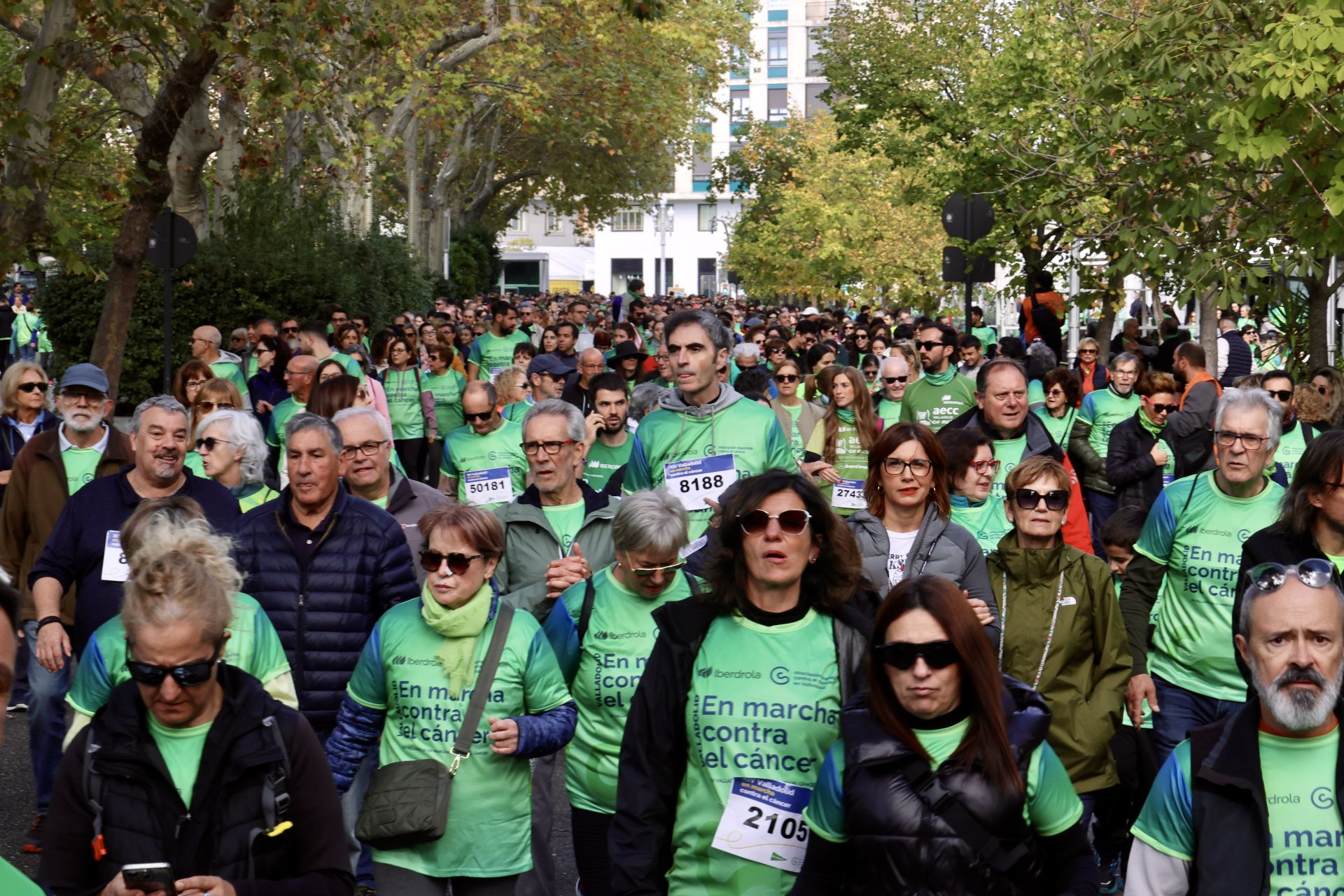 Las imágenes de la Marcha contra el Cáncer 2025
