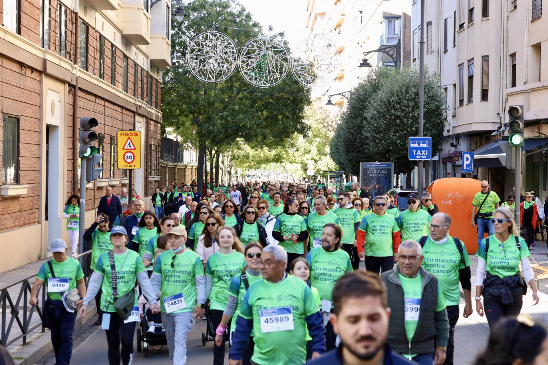Las imágenes de la Marcha contra el Cáncer 2025