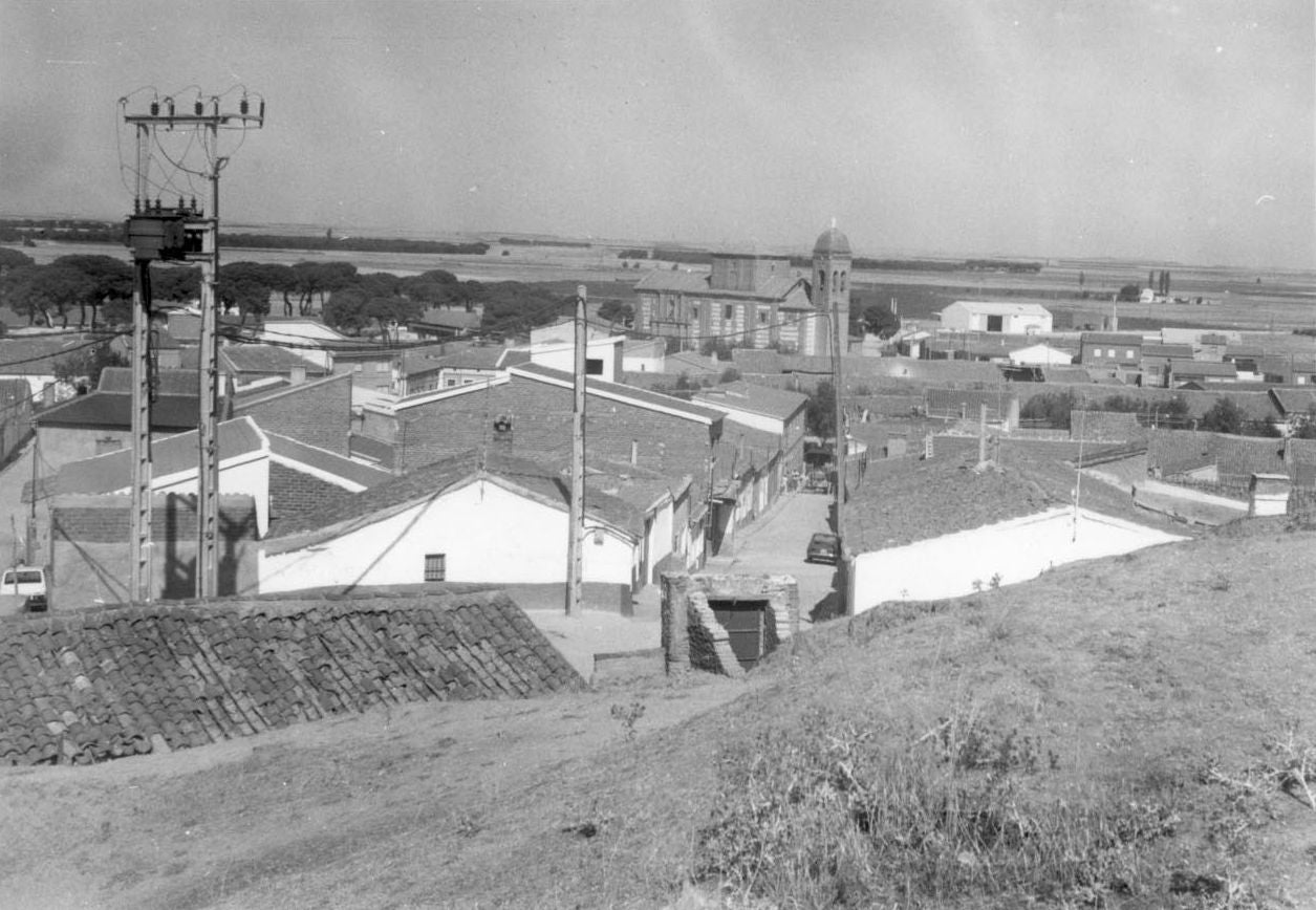 Vista general de la localidad de Carpio. 