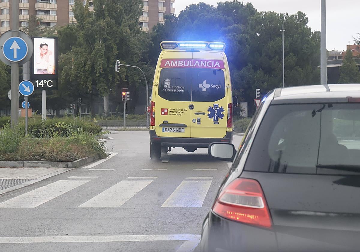 Imagen de archivo de una ambulancia.