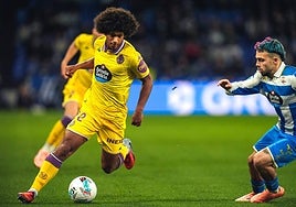 Imágenes del empate cosechado este domingo por el Real Valladolid ante el Deportivo de la Coruña en Riazor