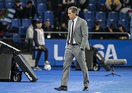 Guillermo Almada, el pasado domingo en Riazor.