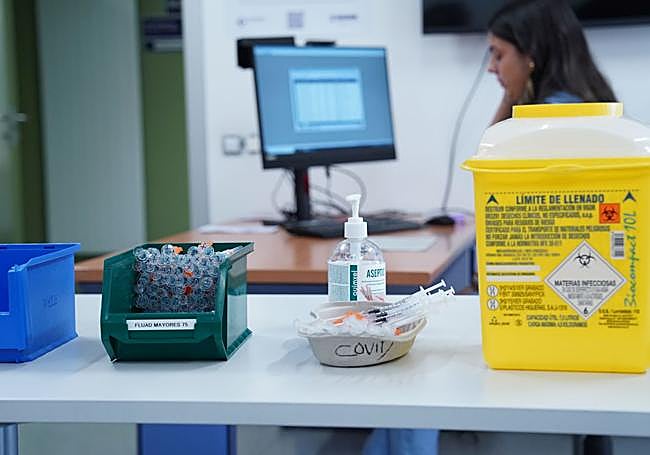 Punto de vacunación.