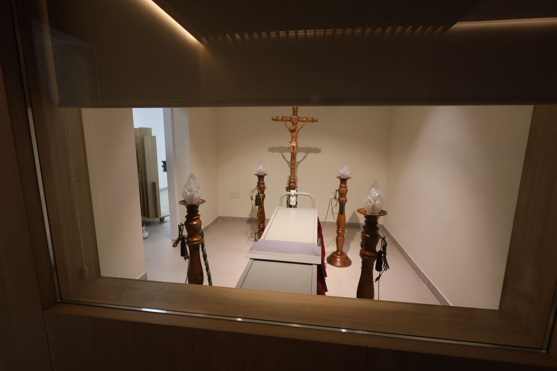 En imágenes la ampliación y reforma del tanatorio de las Contiendas