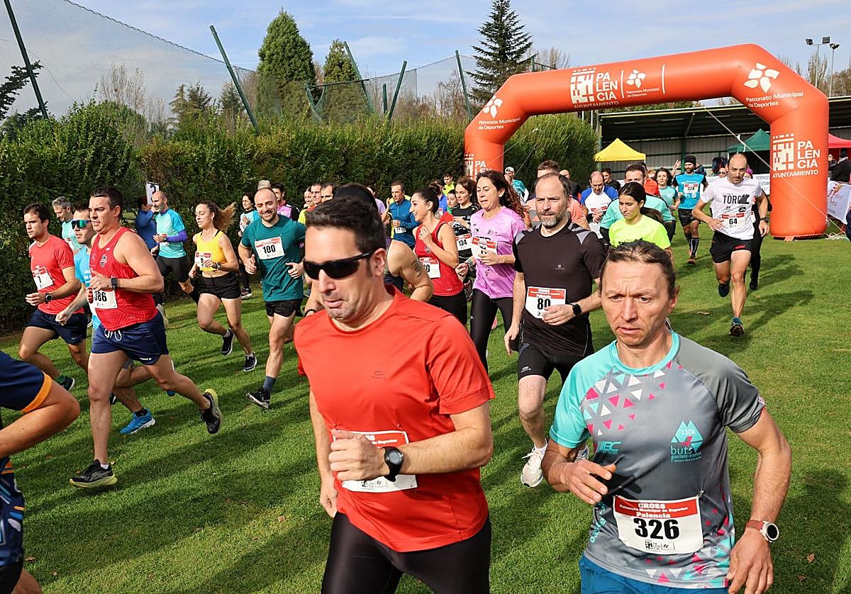 Salida del Cros del Patronato de la pasada edición.