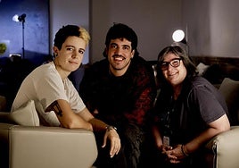 Karu Borge, Alejandro Marín y Yolanda Rodríguez, el jurado de la Espiga Arcoíris de Seminci.