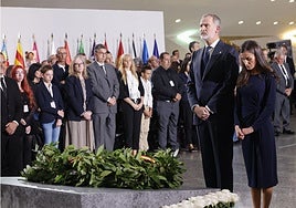 Los Reyes en el funeral de Estado por la víctimas de la dana.