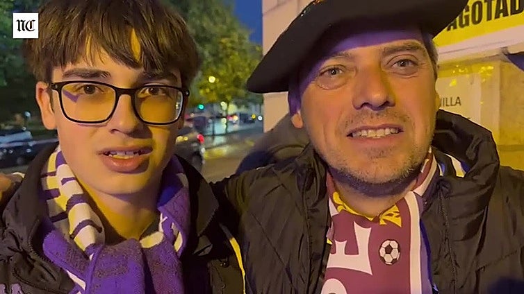 La historia de los dos del Real Valladolid que empujan en Portugalete