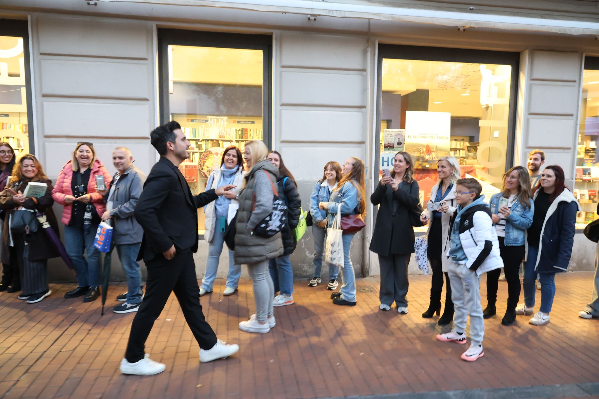 Firma de libros de Javier Castillo en Valladolid