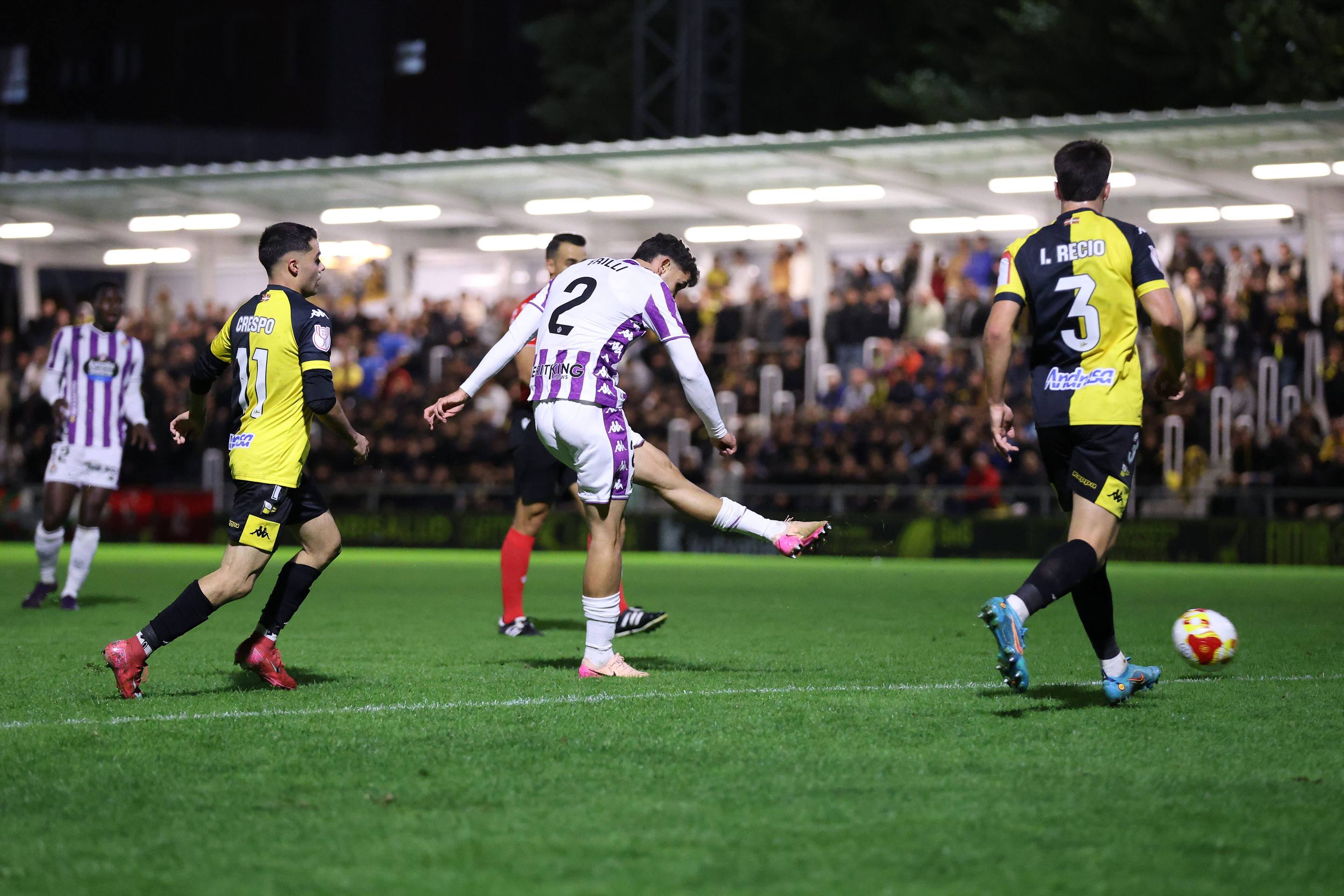 Las imágenes de la bochornosa eliminación del Real Valladolid