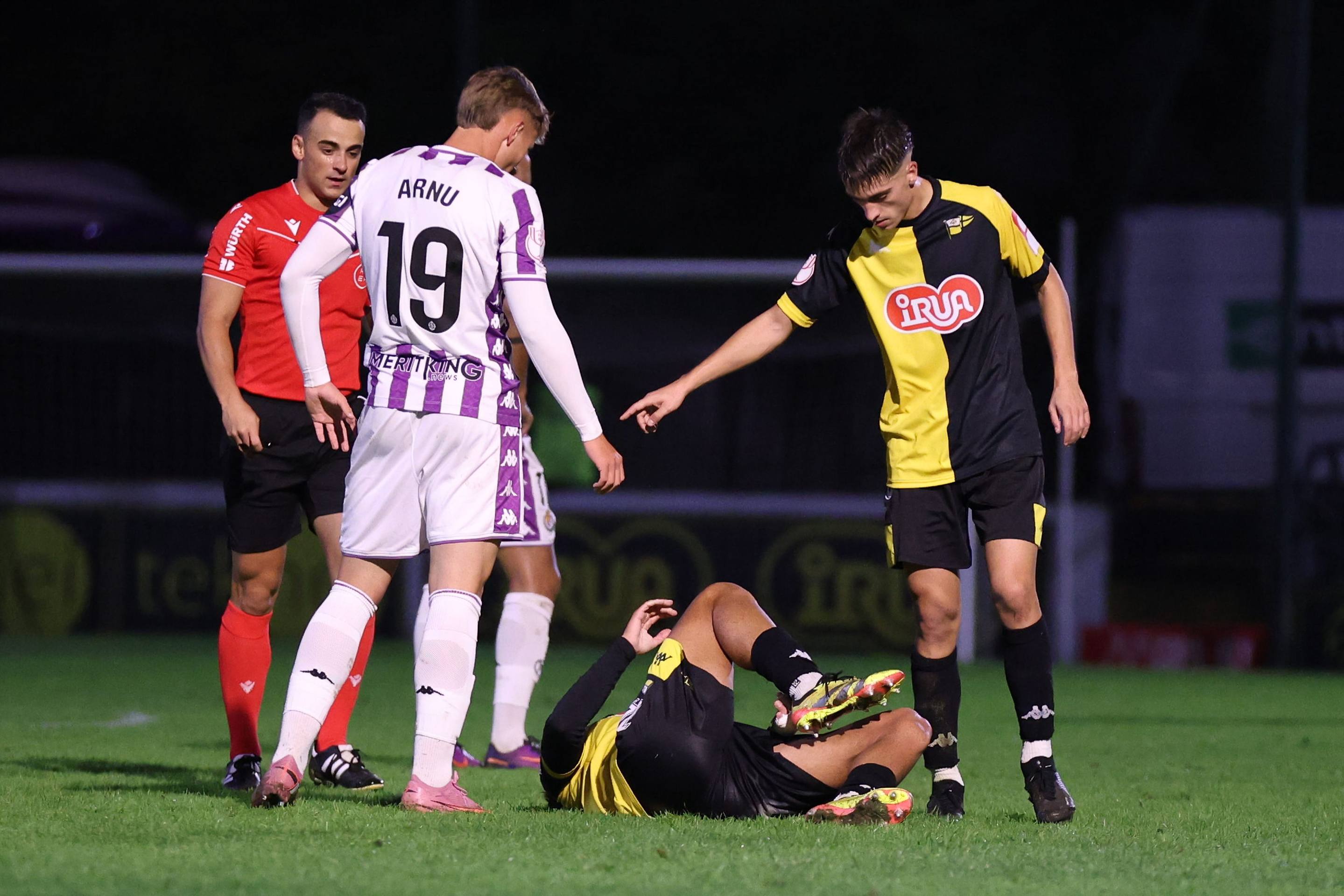 Las imágenes de la bochornosa eliminación del Real Valladolid