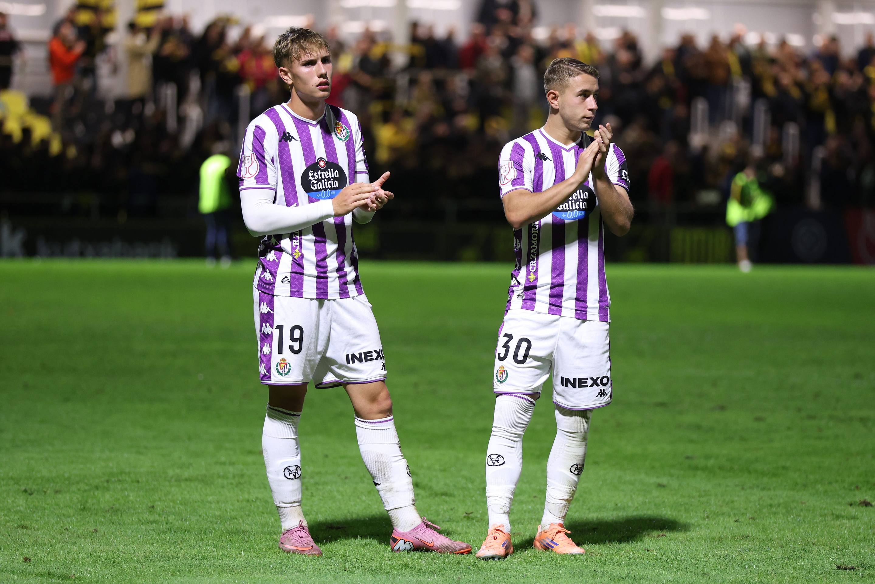Las imágenes de la bochornosa eliminación del Real Valladolid