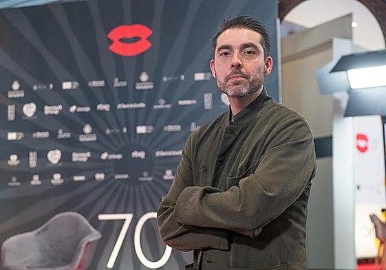 Javier H. Estrada, jefe de Programación de Seminci, en el teatro Calderón.