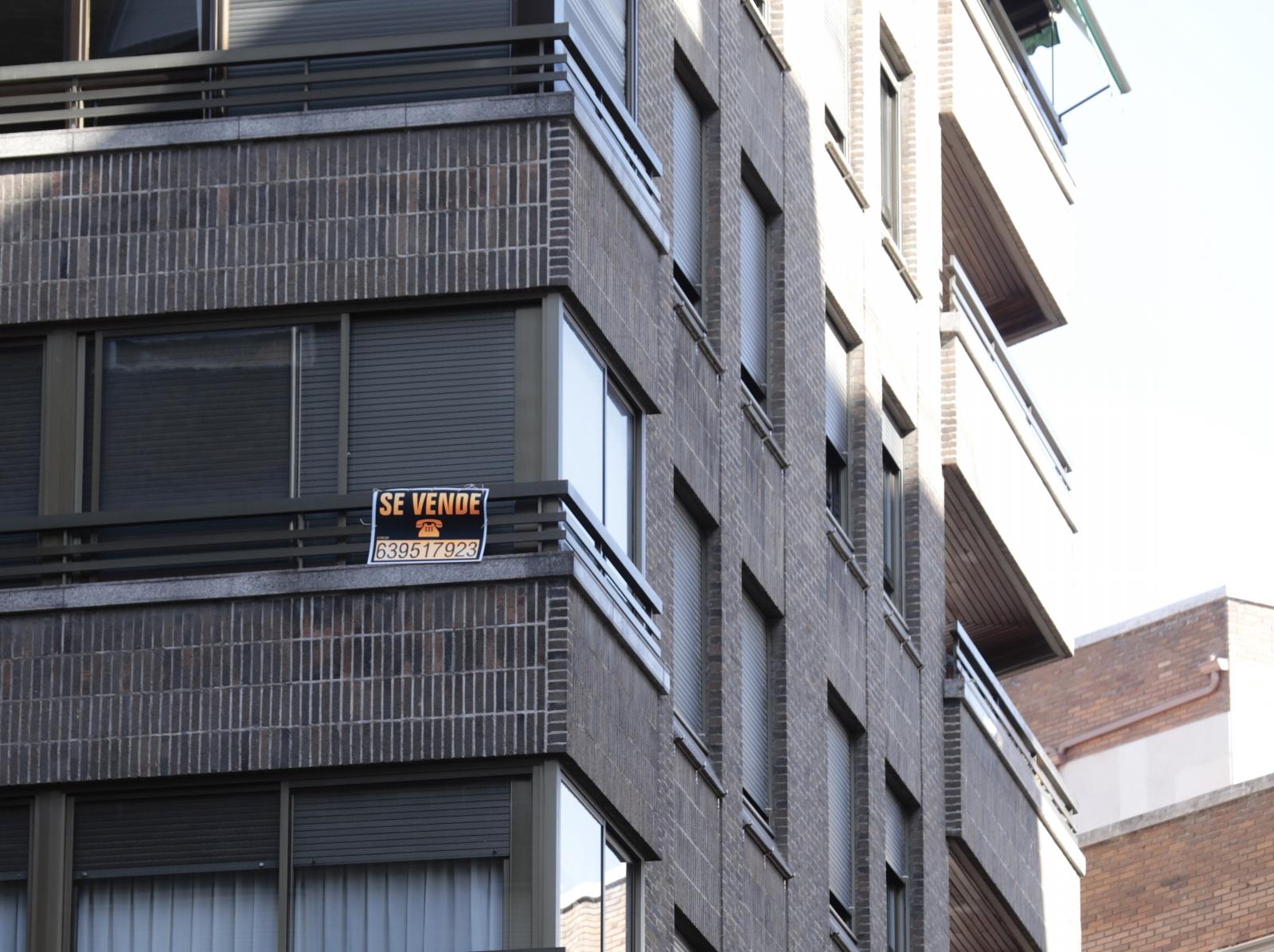 Un apartamento en venta, en una imagen de archivo.