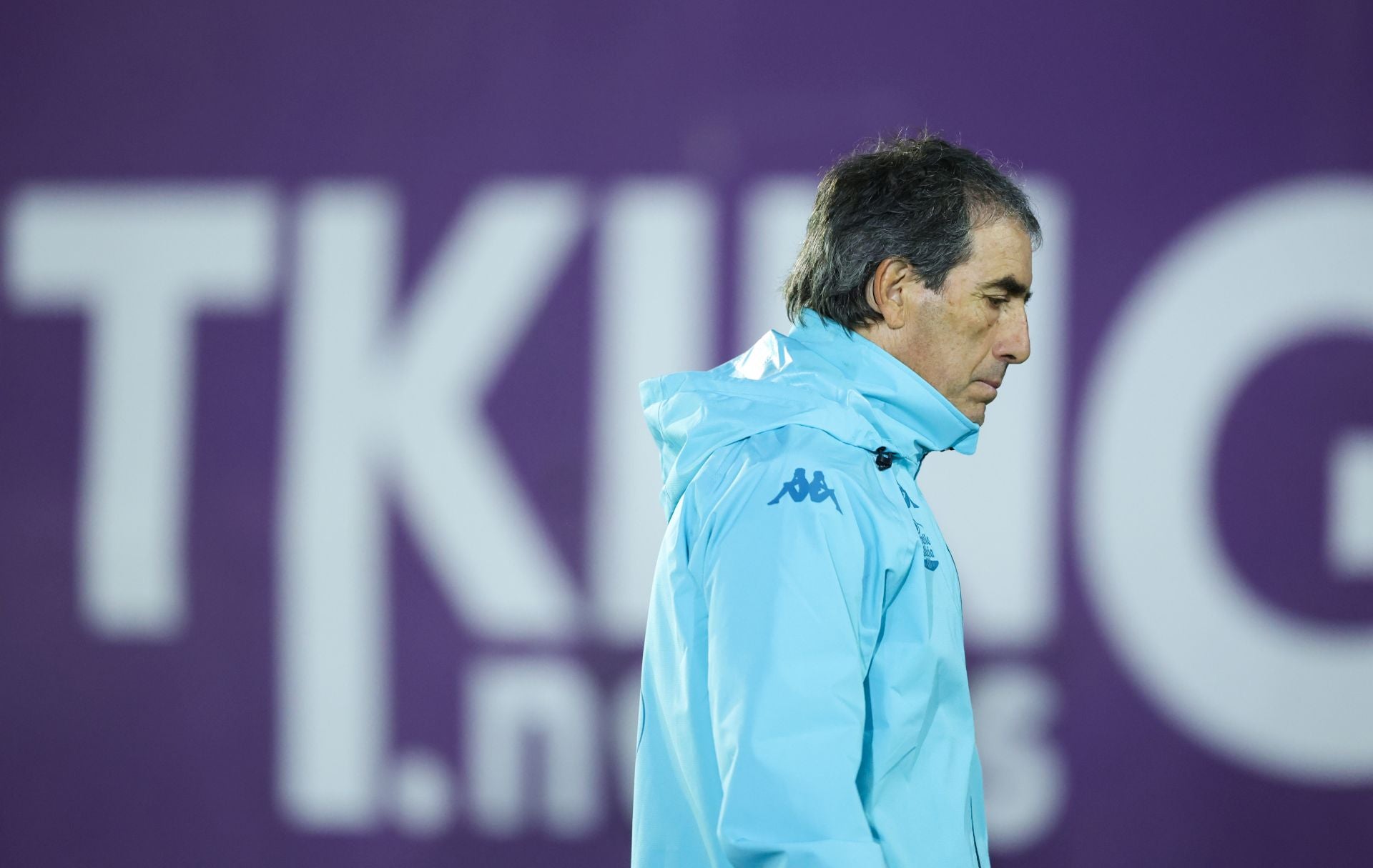 En imágenes el entrenamiento del Real Valladolid tras la eliminación en Copa del Rey ante el Club Portugalete