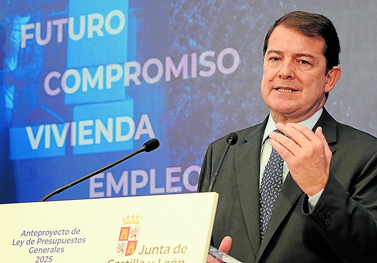 Mañueco en una imagen de archivo.