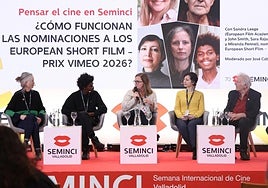 Miranda Pennell, Djiby Kebe, Sandra Leege, Sara Rajae y John Smith.