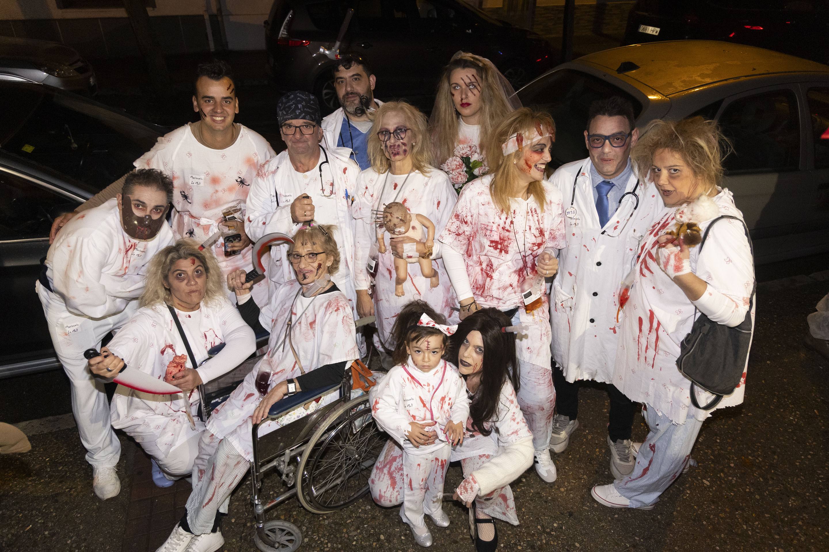 Las imágenes de la noche de Halloween en Valladolid