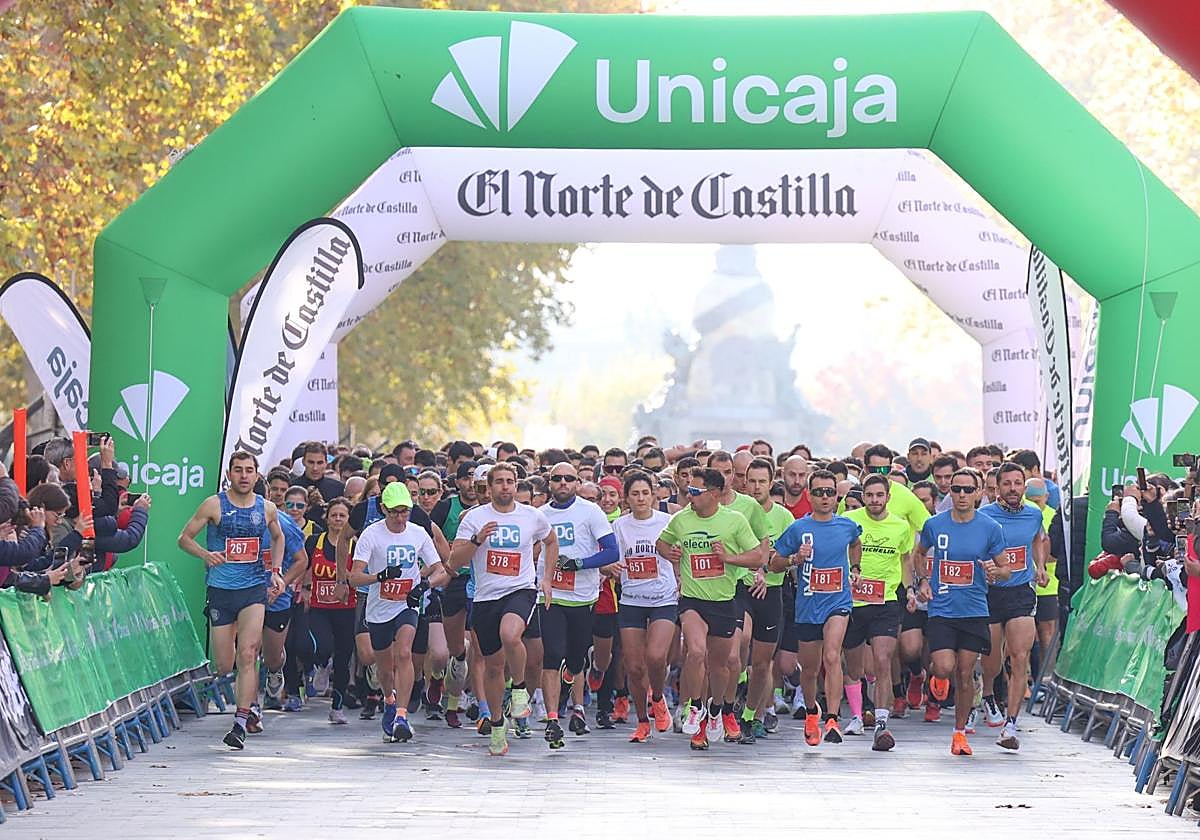 Momento de la salida de la carrera en 2024.