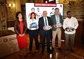 Mayte Martínez, Rut Vicente, Jesús Julio Carnero, Hansen y Juan Carlos Pérez.