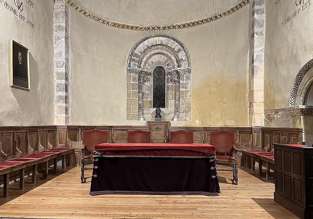 Imagen de archivo del interior del Aula de San Quirce.