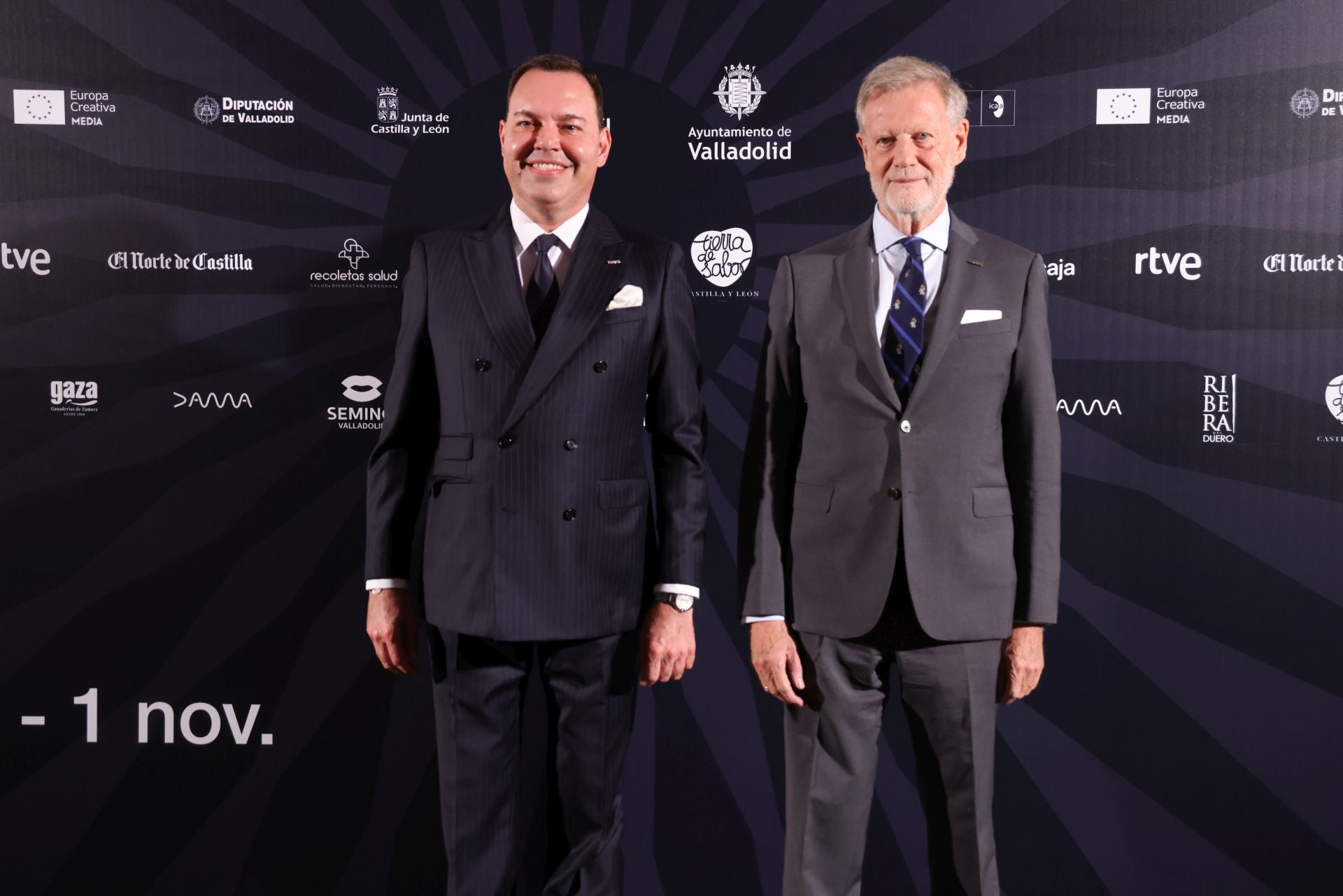 Jorge Luis García Vázquez, presidente De Fundos, y José María Viejo del Pozo, director general de Fundos.