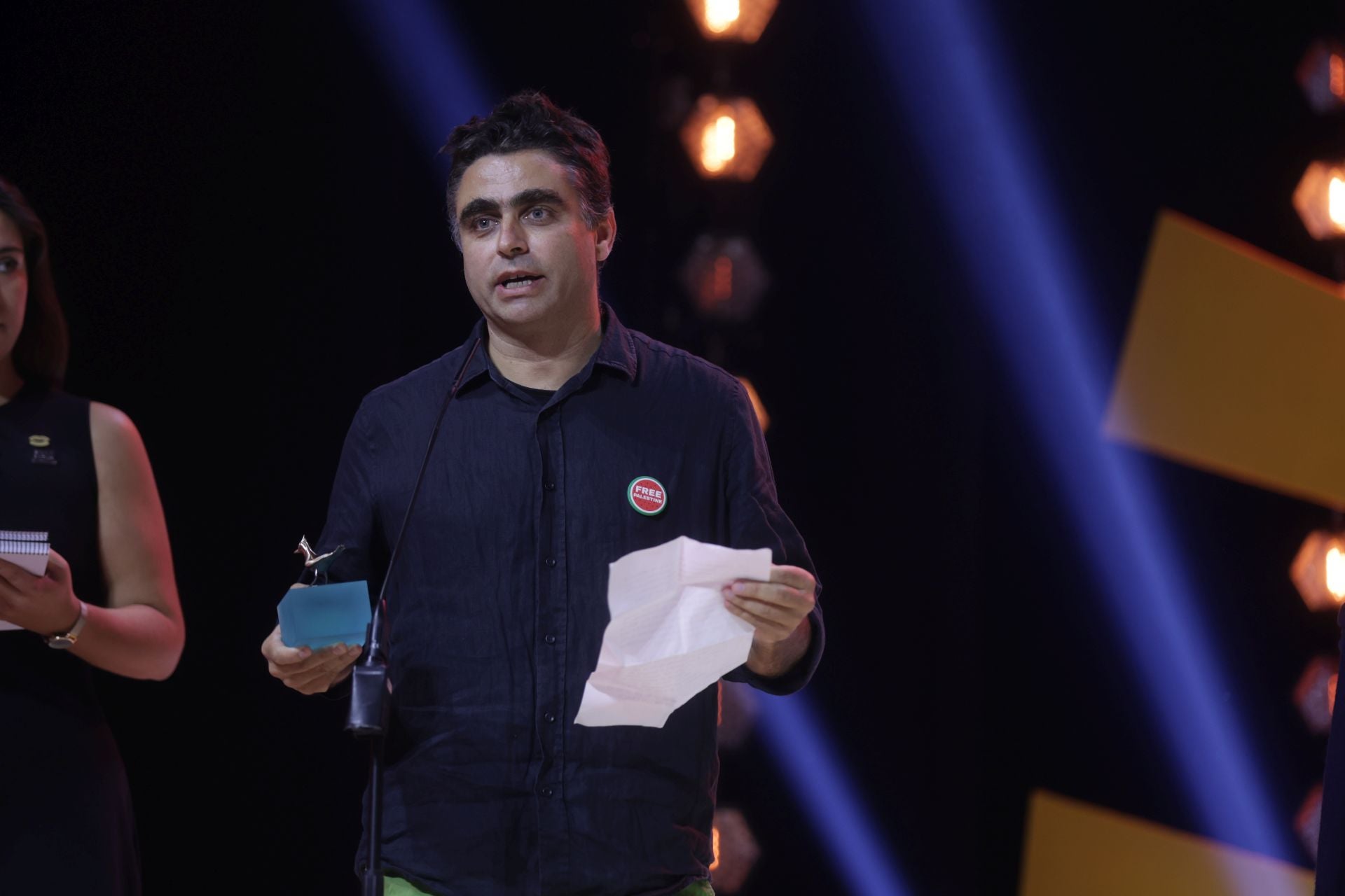 El director de 'La risa y la navaja' Pedro Pinho.