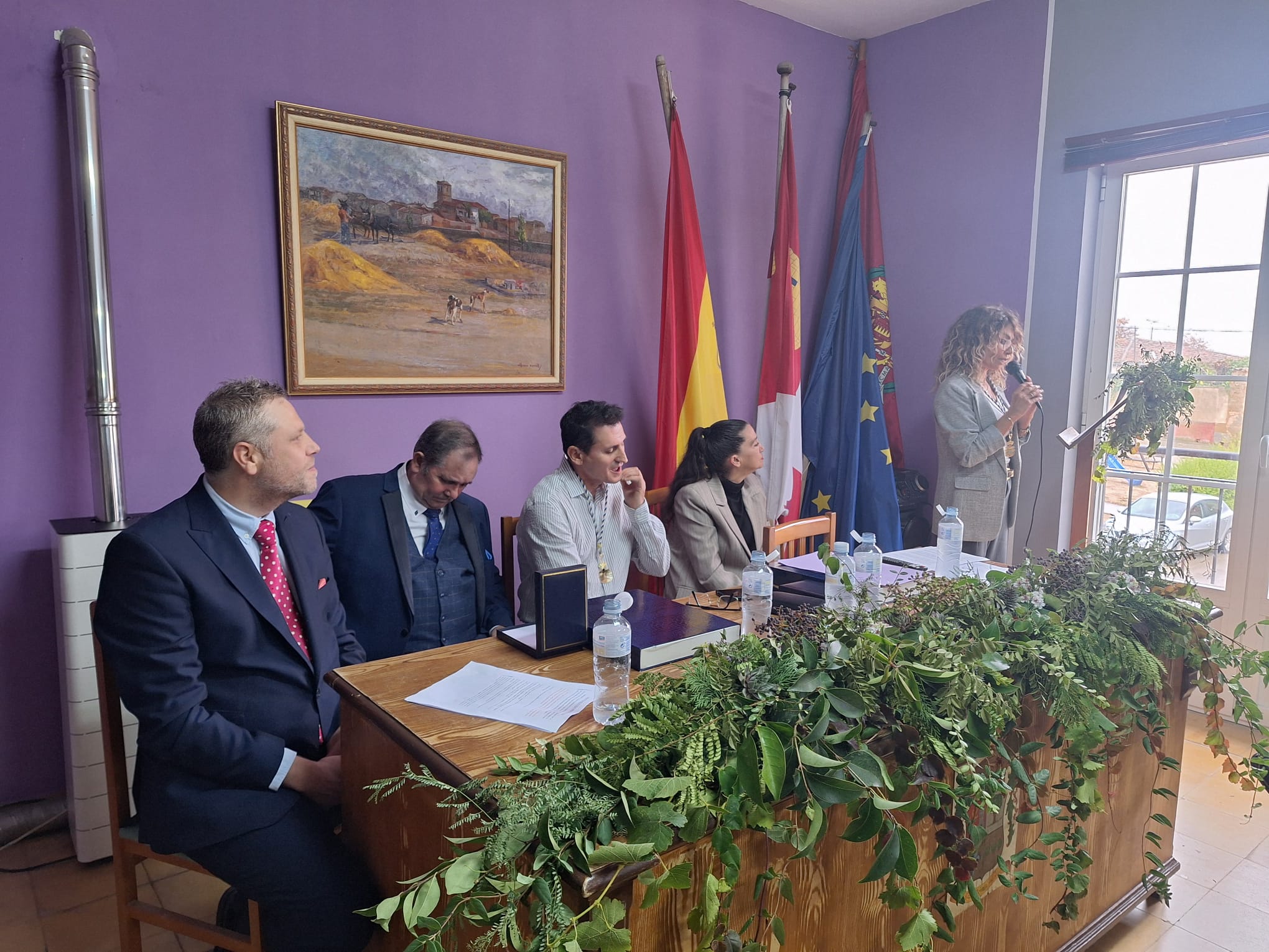 Miguel Ángel Cañibano y Ana Isabel Santos entran en la historia de Santa Eufemia