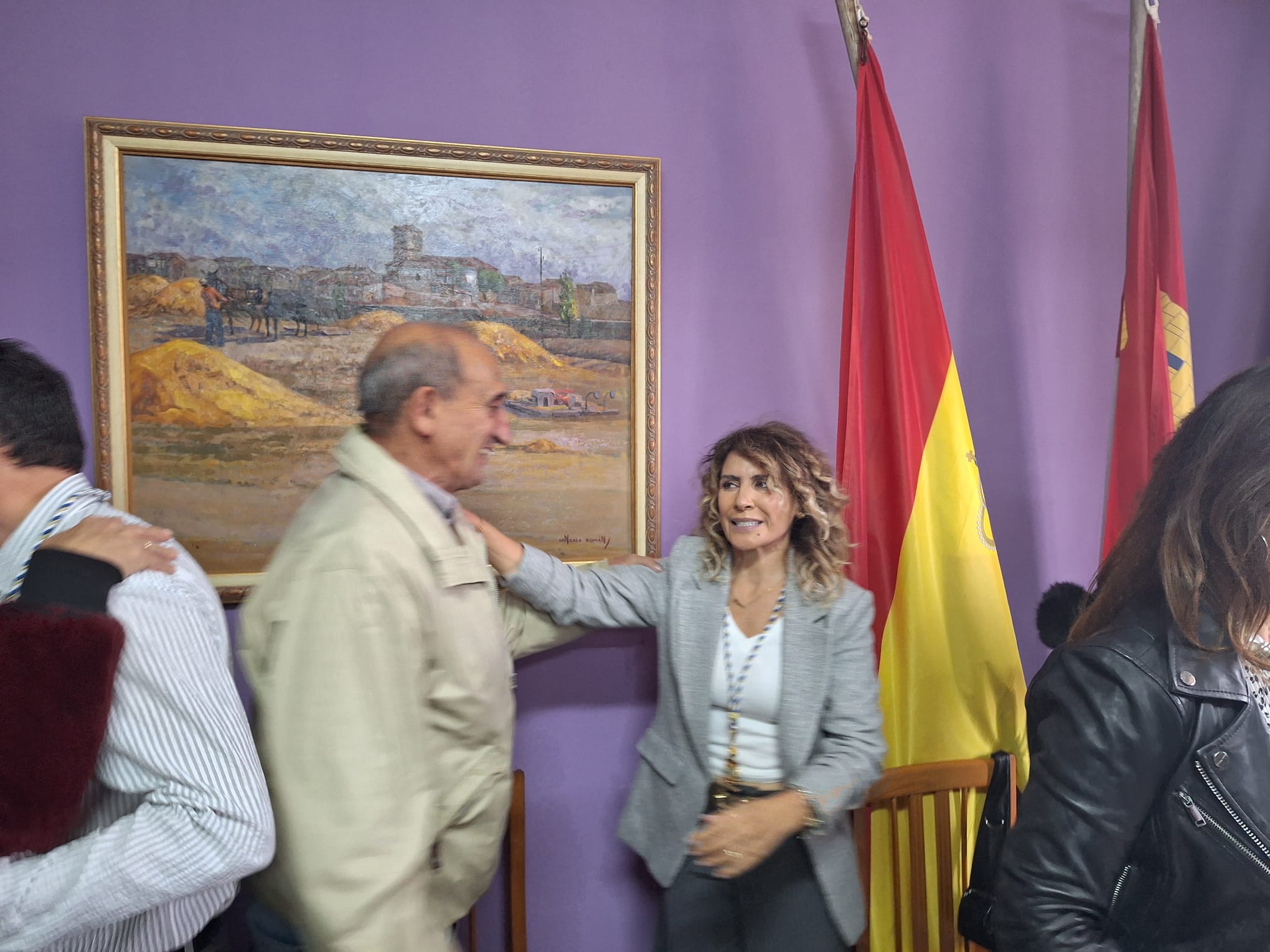 Miguel Ángel Cañibano y Ana Isabel Santos entran en la historia de Santa Eufemia