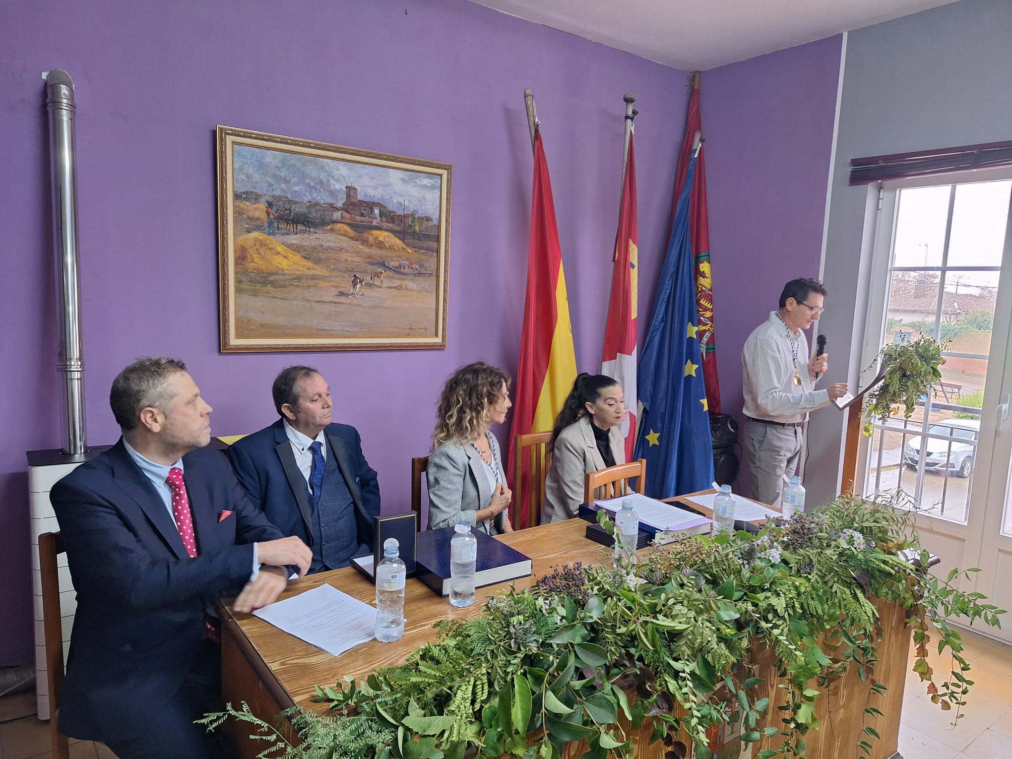 Miguel Ángel Cañibano y Ana Isabel Santos entran en la historia de Santa Eufemia