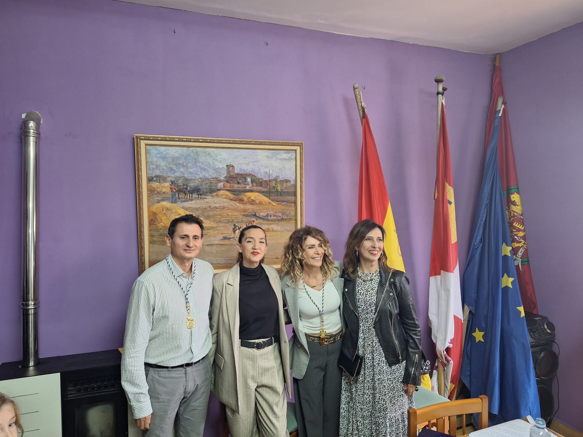 Miguel Ángel Cañibano y Ana Isabel Santos entran en la historia de Santa Eufemia