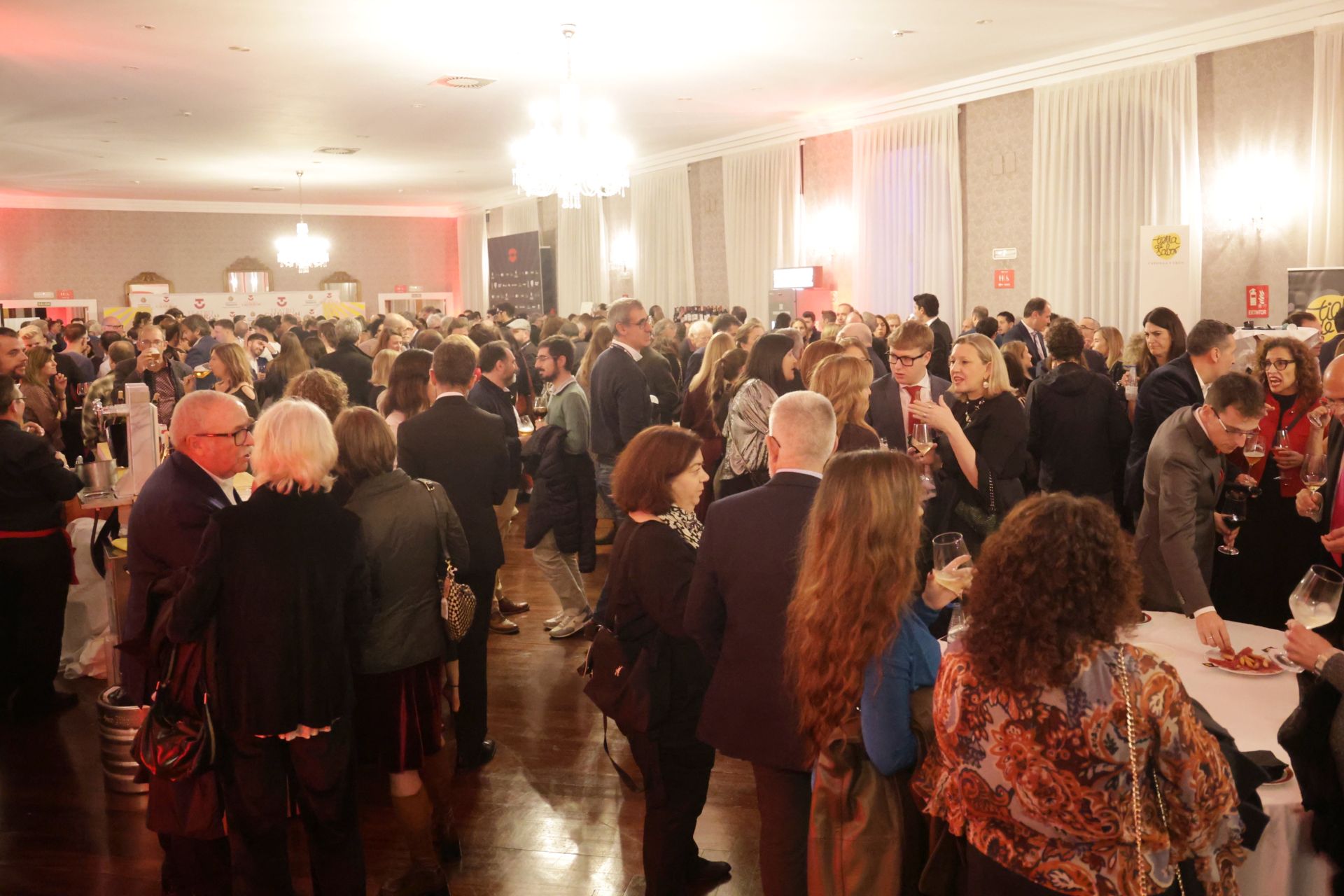 Cóctel de clausura de la 70 Seminci en el Salón de los Espejos del Teatro Calderón