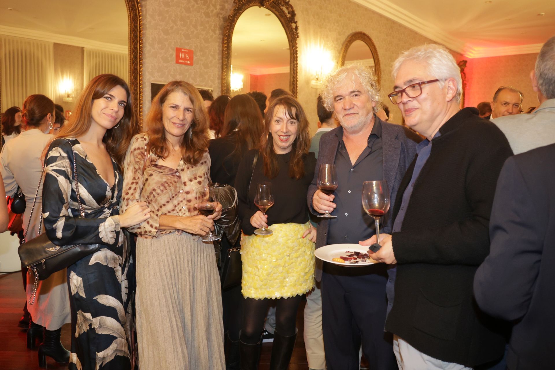 Cóctel de clausura de la 70 Seminci en el Salón de los Espejos del Teatro Calderón