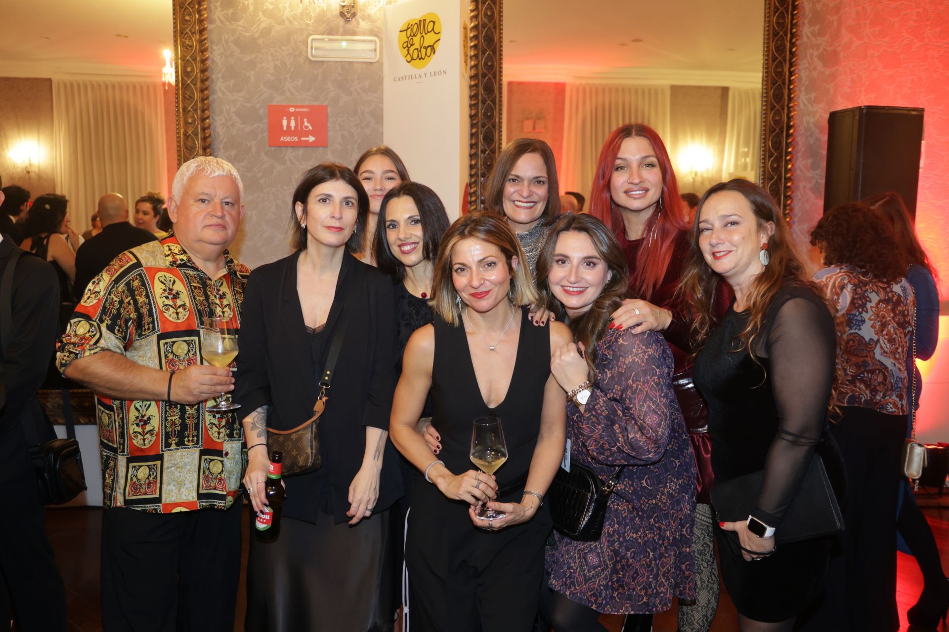 Cóctel de clausura de la 70 Seminci en el Salón de los Espejos del Teatro Calderón