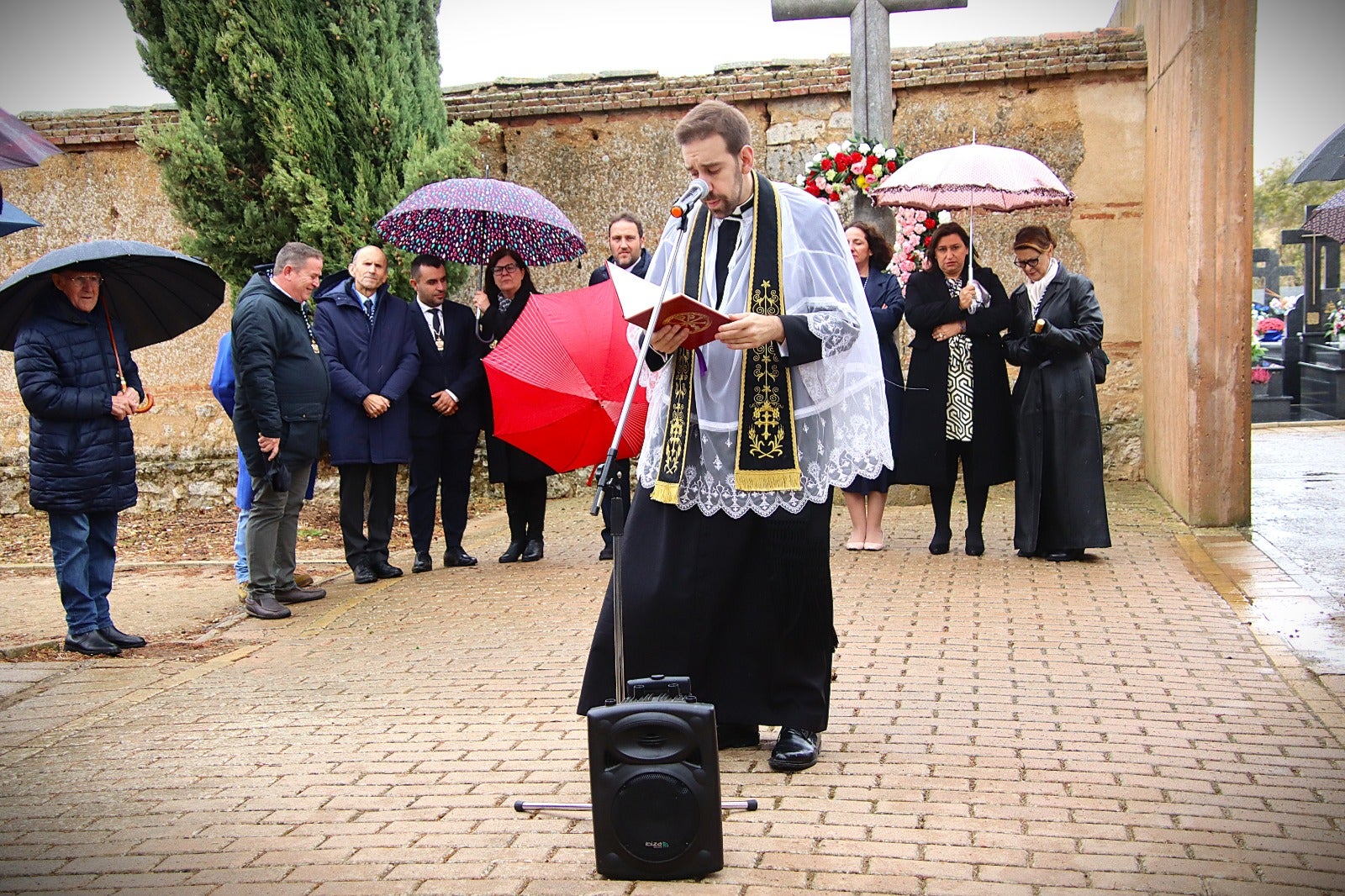 El emotivo recuerdo de los difuntos