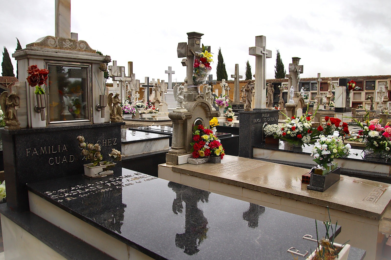 El emotivo recuerdo de los difuntos