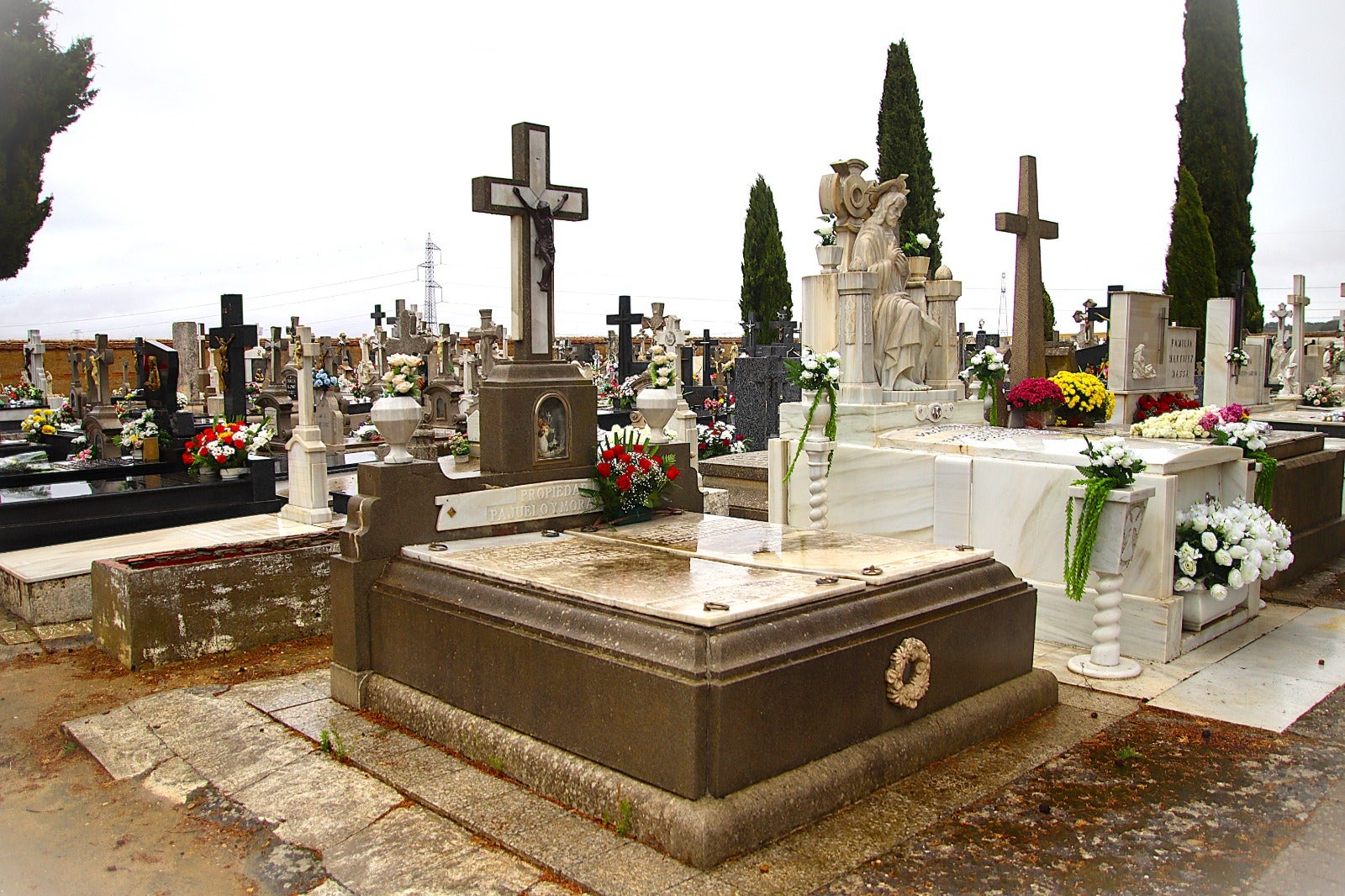 El emotivo recuerdo de los difuntos