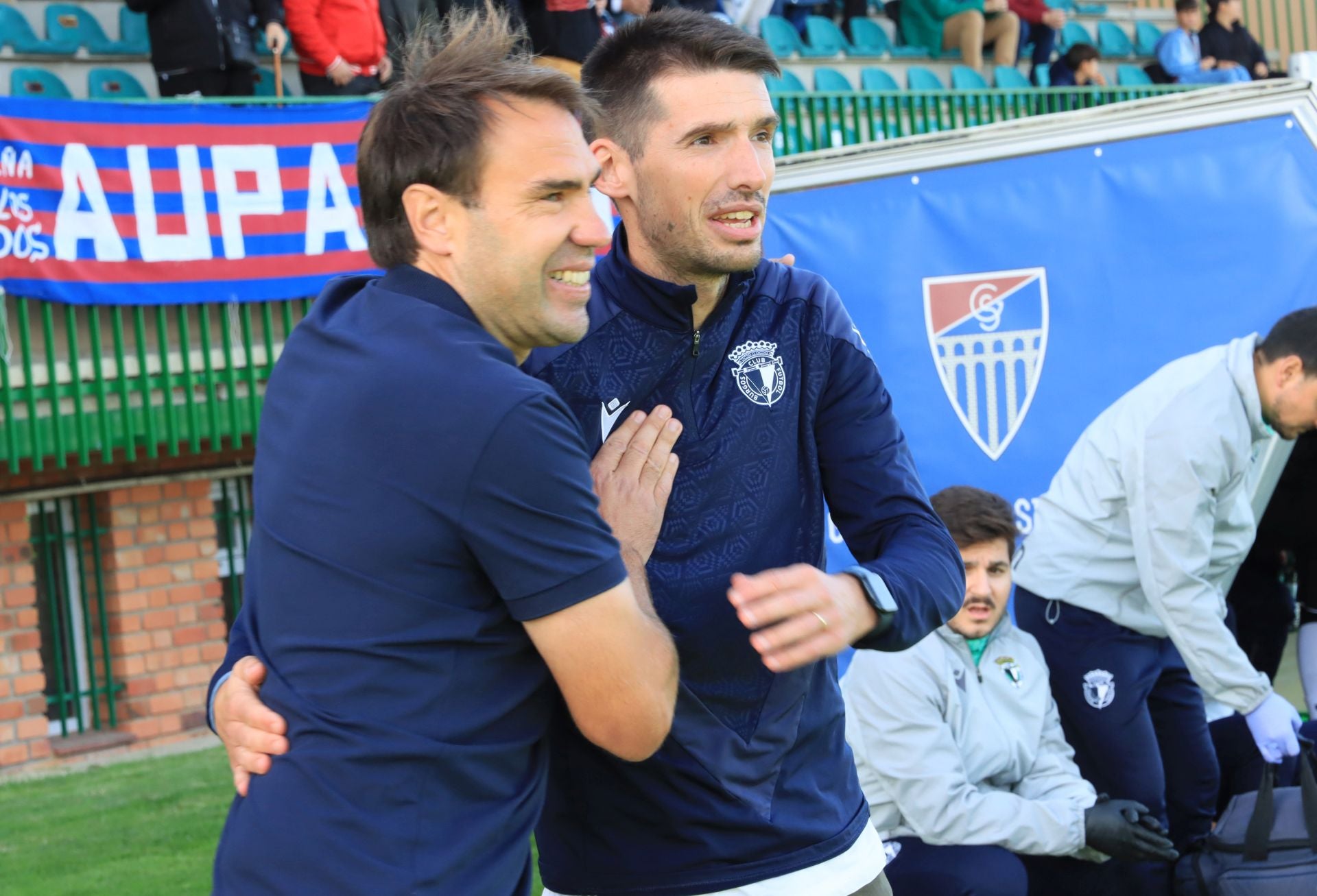 Fotos del partido entre la Segoviana y el Burgos Promesas