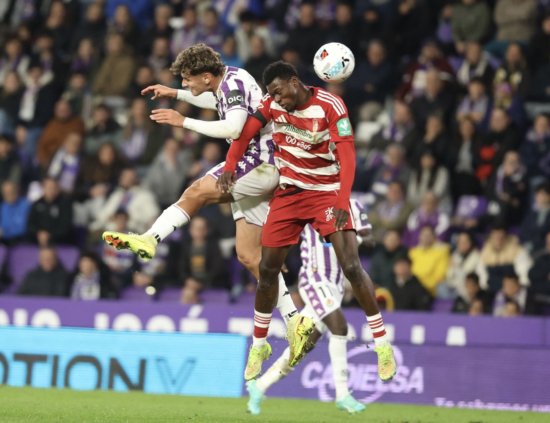 Las imágenes del partido entre el Real Valladolid y el Granada