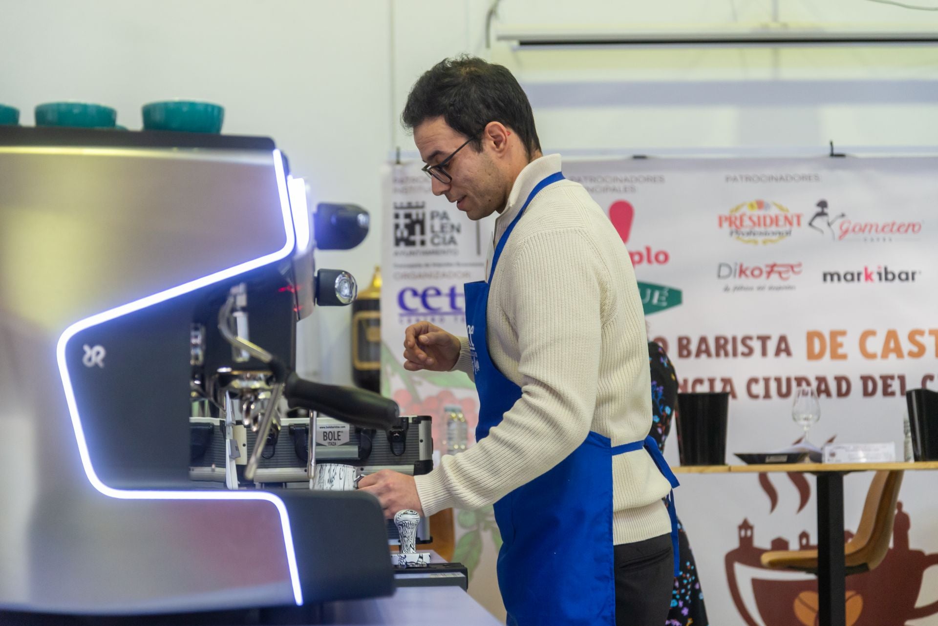 El aroma del café de campeonato