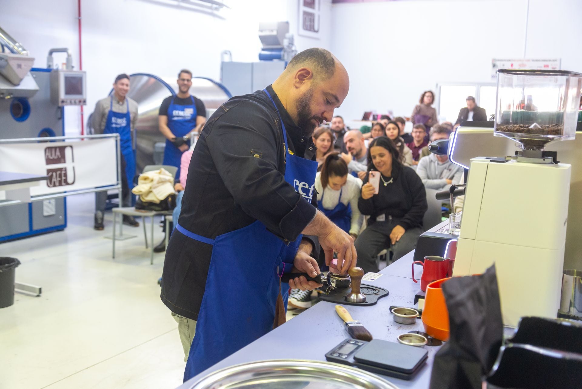 El aroma del café de campeonato