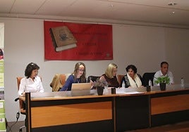 La nueva junta directiva, en la última asamblea general celebrada.