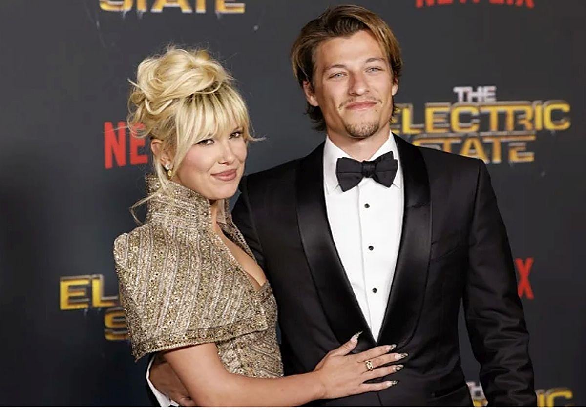 Millie Bobby Brown con su esposo Jake Bongiovi, en una imagen de archivo.