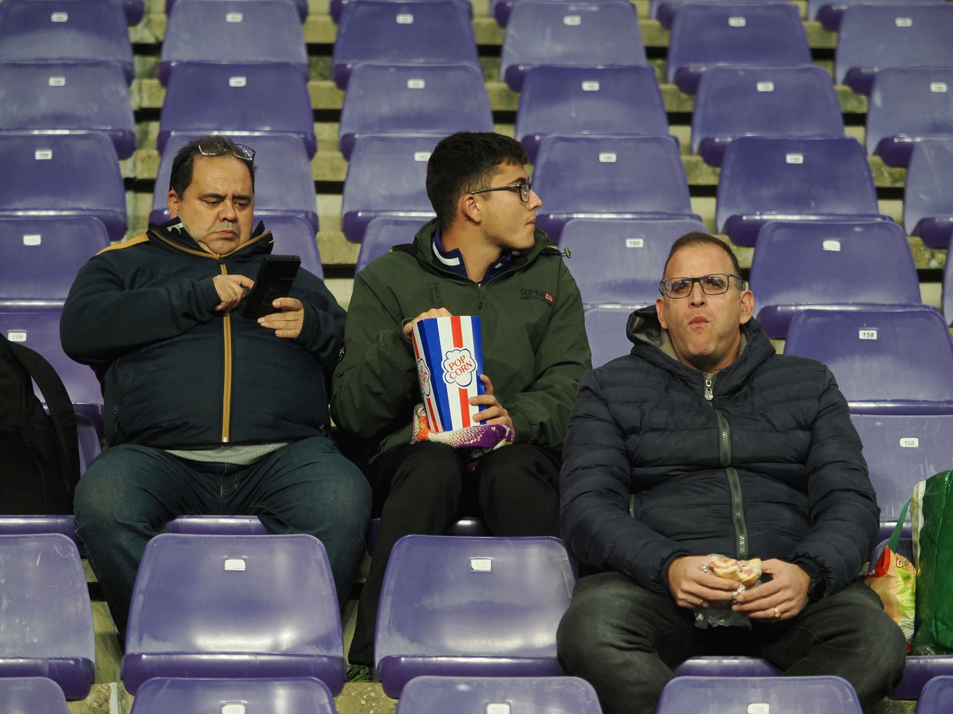 Búscate en la grada del estadio José Zorrilla (1/4)