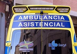 Imagen de archivo de una ambulancia.