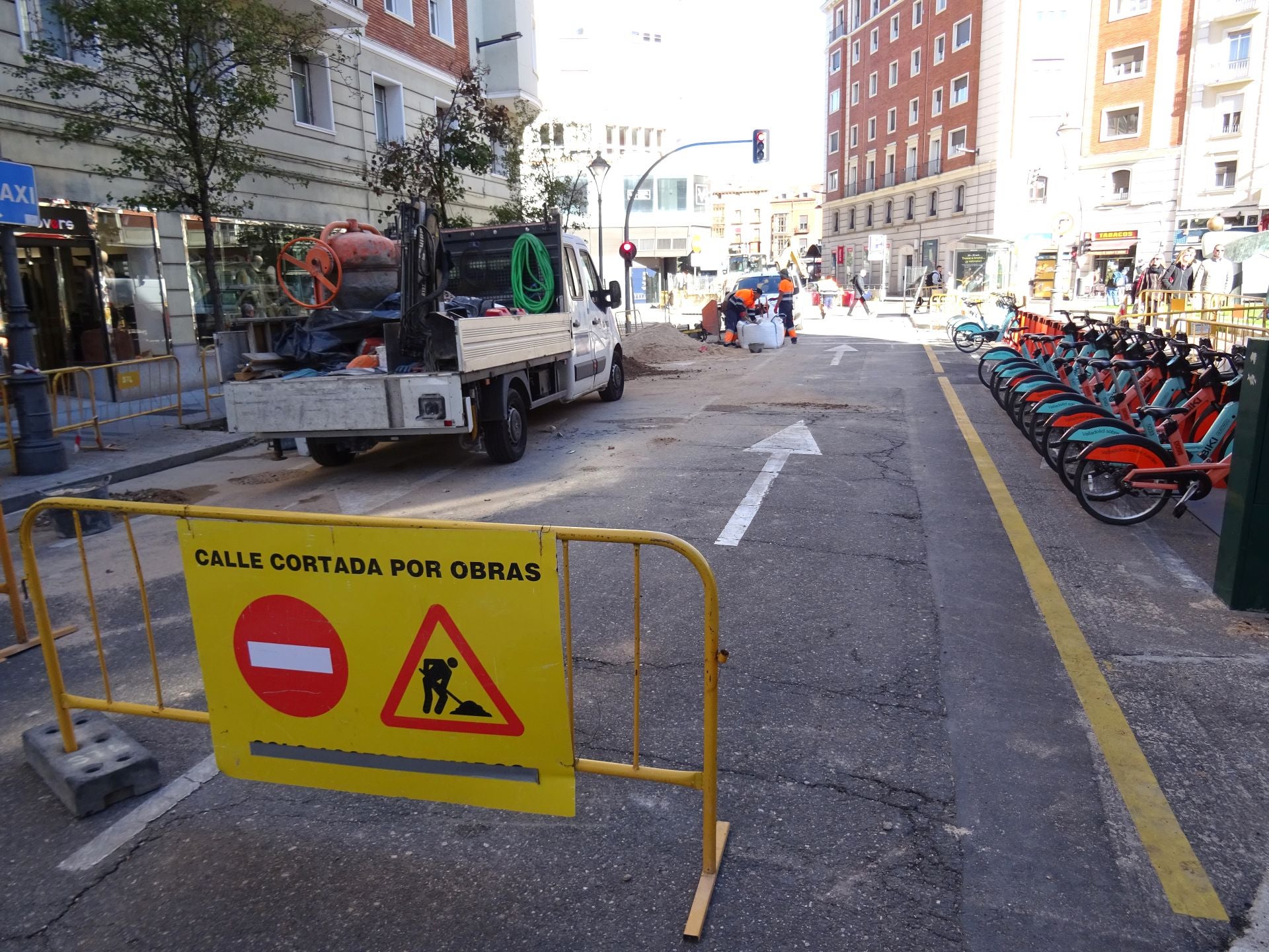 Las imágenes del final de las obras en la calle Gamazo de Valladolid